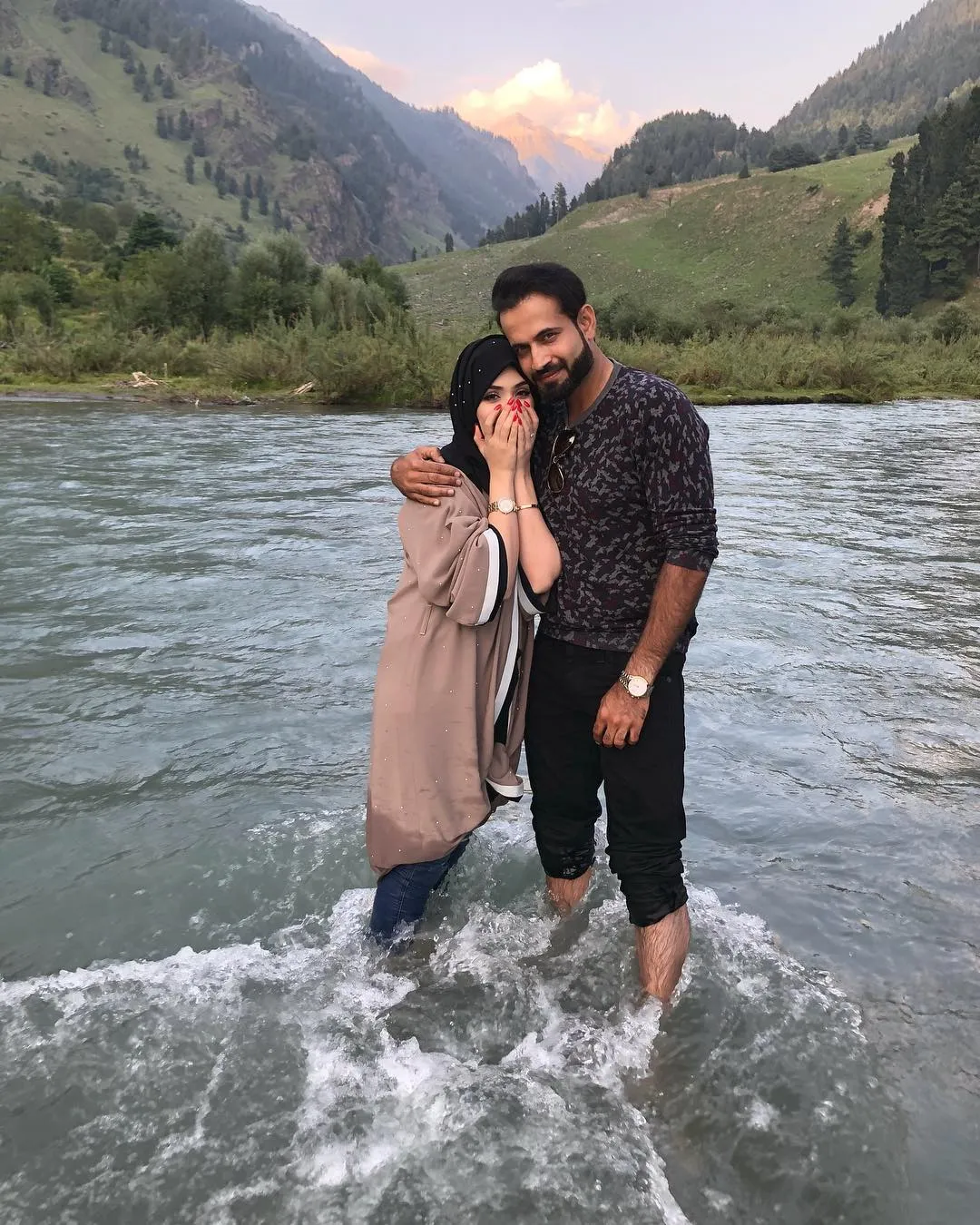 Irfan Pathan's Wife - Love Story and Marriage with Model Safa Baig 2 Irfan Khan Wife Model