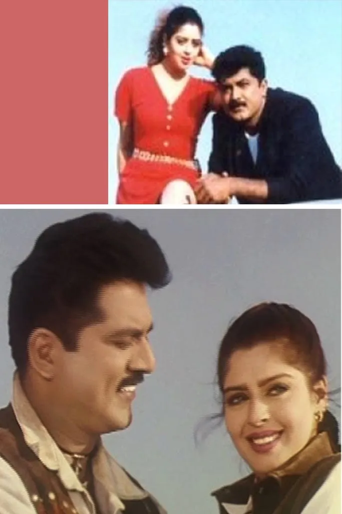 Nagma with Sharath Kumar Nagma with Sharath Kumar