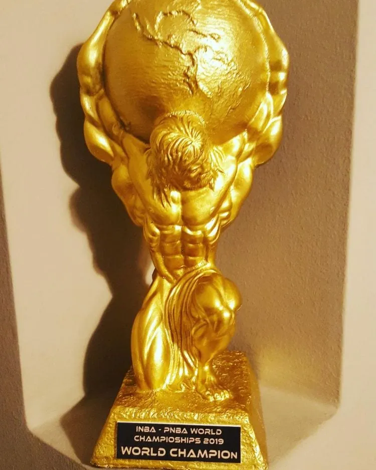Peter Batai winner trophy