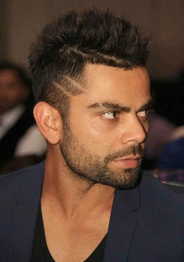Sharply Cut Beard – Virat Kohli Sharply Cut Beard – Virat Kohli