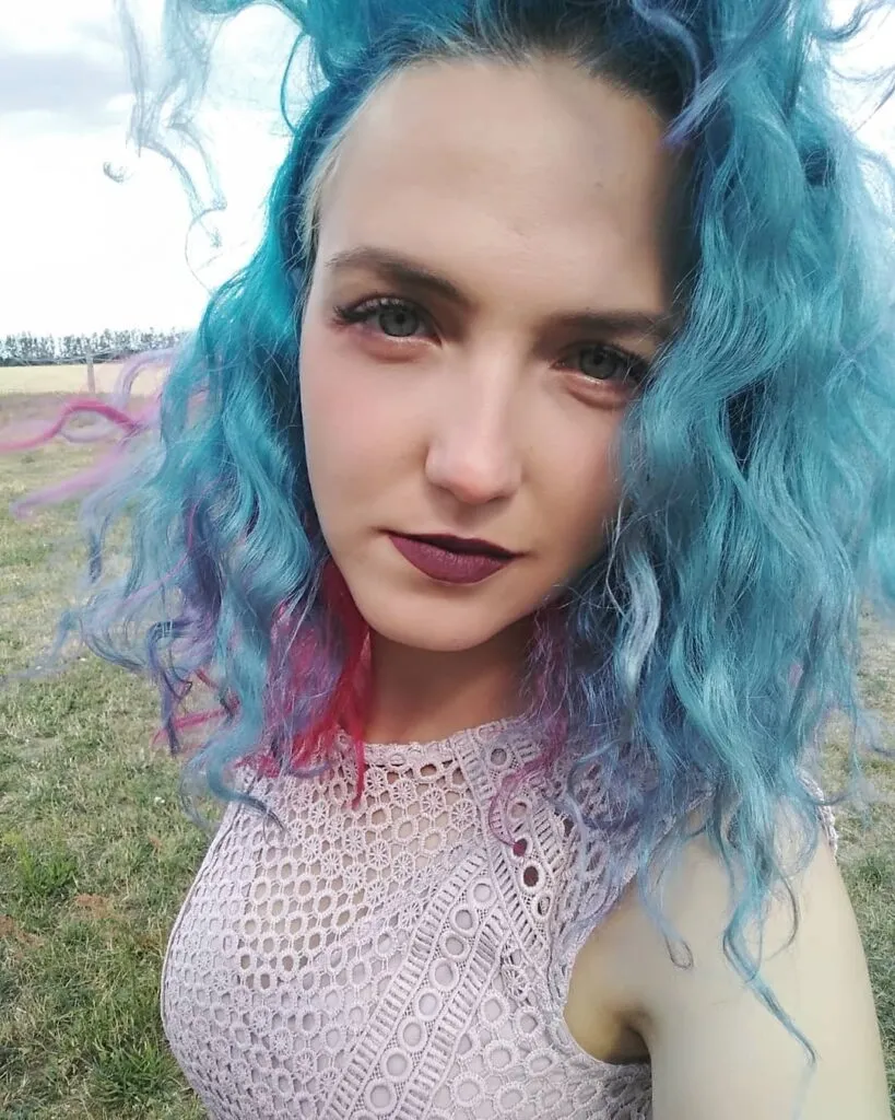 Gorgeous Blue Hair Color Ideas - Inspired by the Instagrammers 19 Azure Hair Front Pose - Gorgeous Blue Hair Color Ideas