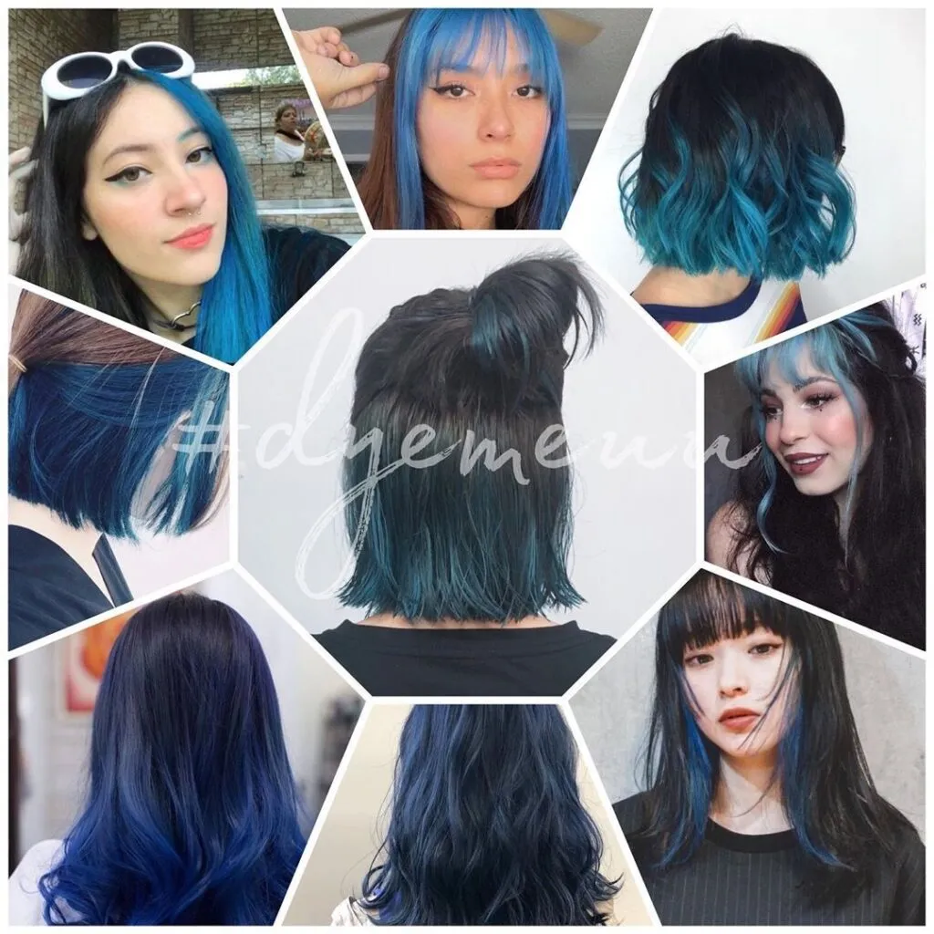 Gorgeous Blue Hair Color Ideas - Inspired by the Instagrammers 10 Oxford Blue Hair - Gorgeous Blue Hair Color Ideas