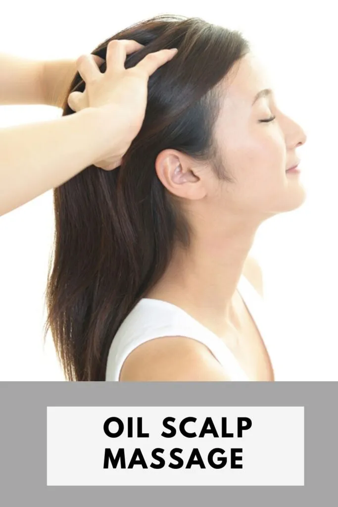 A lady is having scalp massage - how can I grow my hair in 1 week