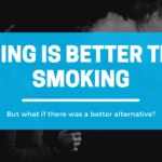 vaping smoking better
