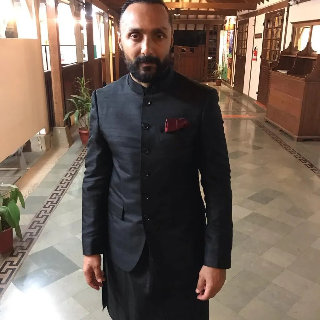 Rahul Bose in Black kurta and Blue jacket posing for camera Rahul Bose in Black kurta and Blue jacket posing for camera -short actors
