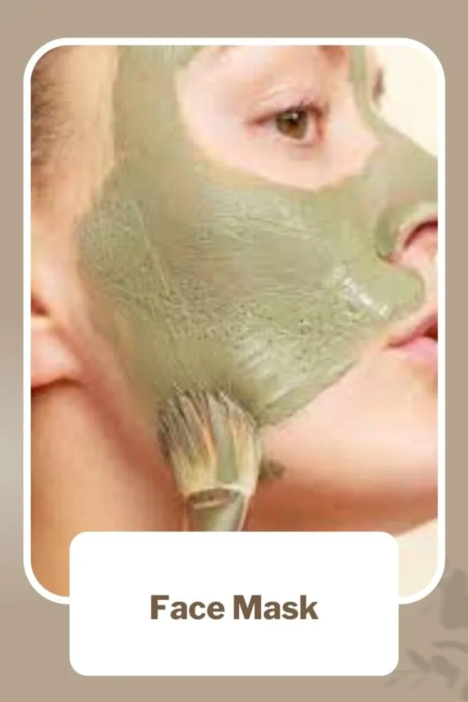 a girl is applying face mask with a brush a girl is applying face mask with a brush - skin care routine for acne prone skin
