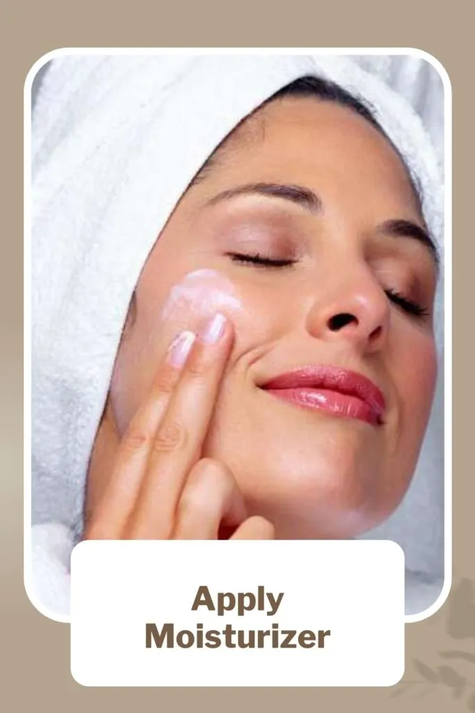 a girl is moisturizing her face a girl is moisturizing her face - acne prone skin care routine