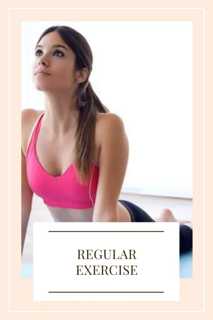 A girl is exercising on yoga mat A girl is exercising on yoga mat - winter skin care for dry skin