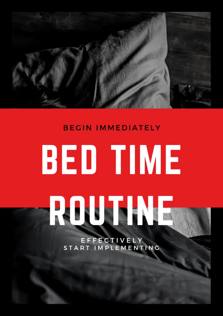 Tips for An Effective Bedtime Routine 1 Best Bedtime routine posture having grey women lying on the bed photo