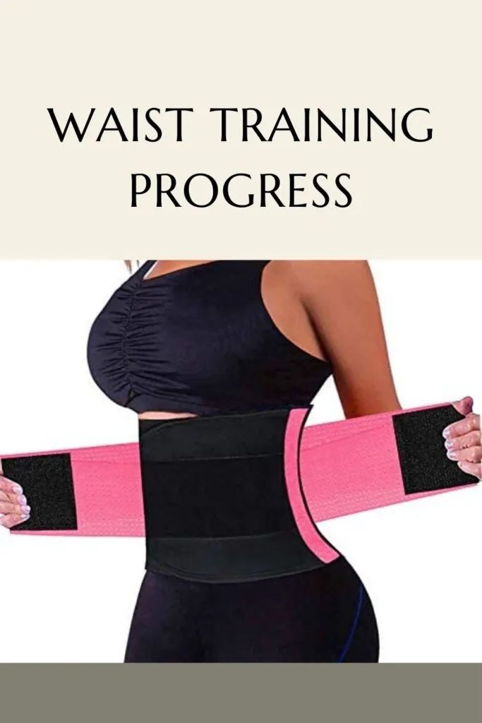 A girl is showing her her Waist Trainer result A girl is showing her her Waist Trainer result - Waist Trainer