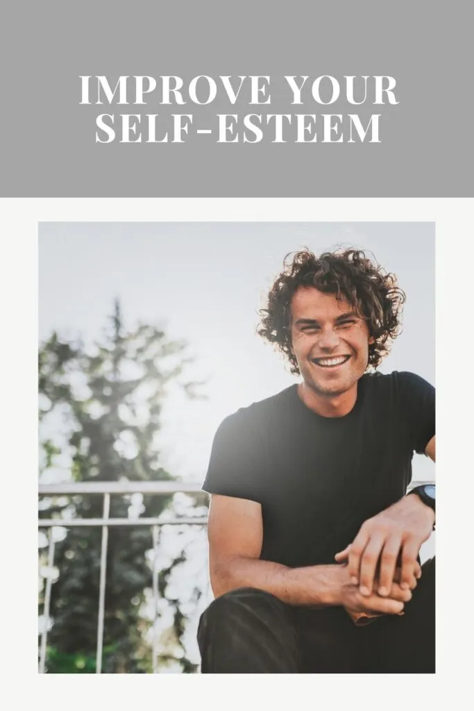 A smiling man sitting and posing for camera A smiling man sitting and posing for camera - Enhance Self-Esteem