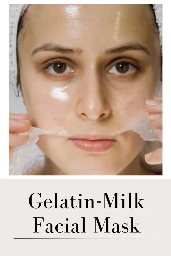 A women is peeling off Gelatin-Milk Facial Hair Removal Mask on her face A women is peeling off Gelatin-Milk Facial Hair Removal Mask on her face - Remove Facial Hair