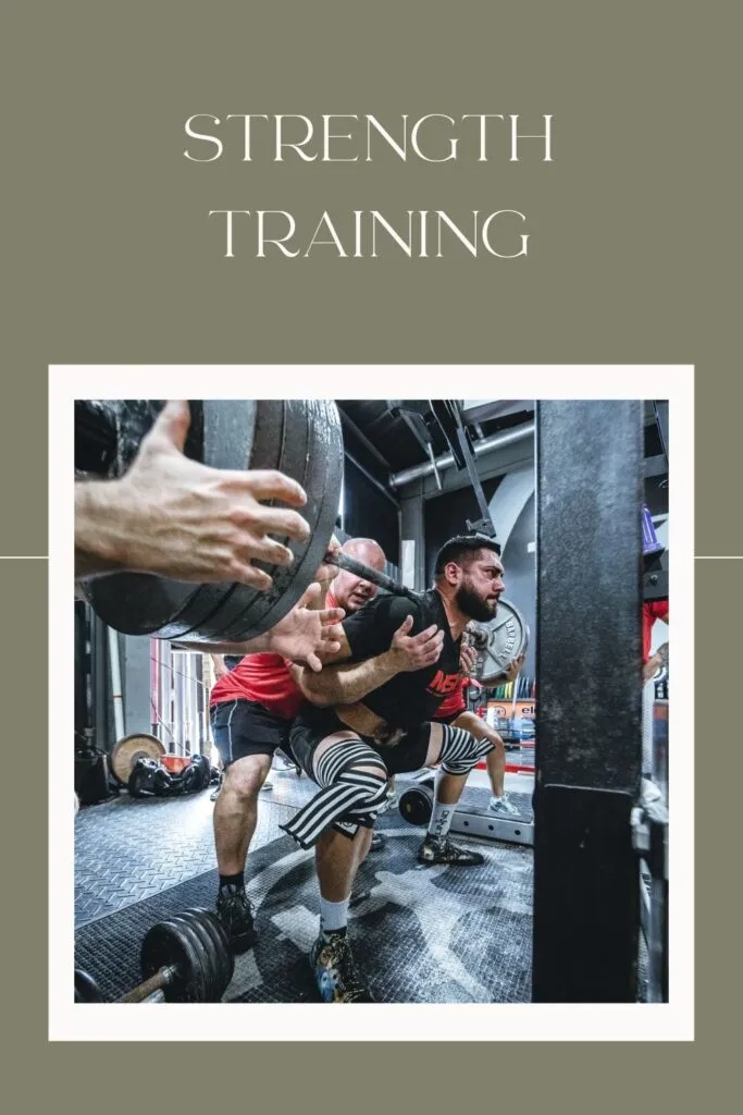 Someone is practicing Strength training Someone is practicing Strength training - difference between strength training and hypertrophy training