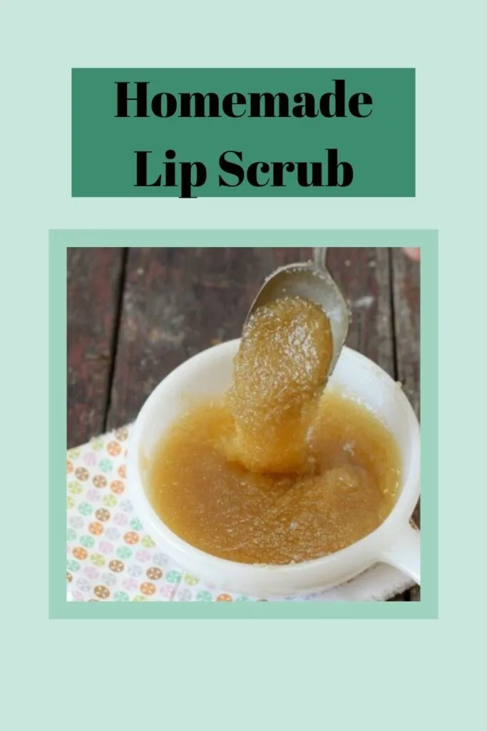 A white bowl full of Homemade Lip Scrub which is made of honey and sugar A white bowl full of Homemade Lip Scrub which is made of honey and sugar - Lip care