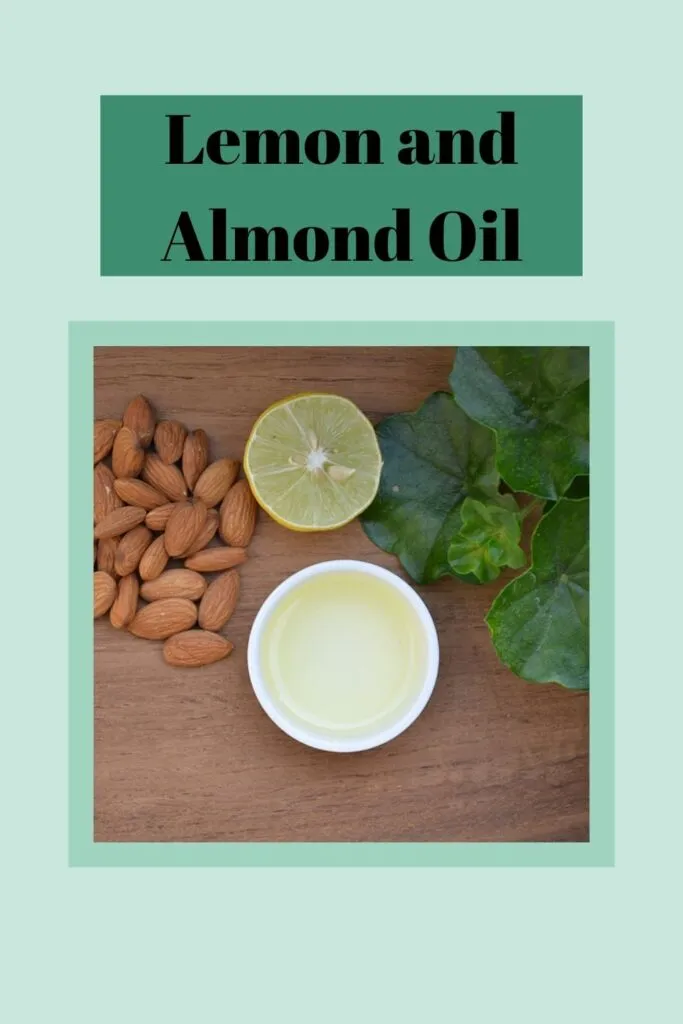 A white bowl full of lemon and almond oil A white bowl full of lemon and almond oil - lip care products