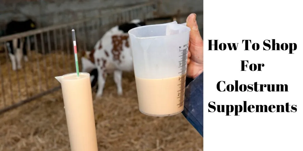 How to Shop for Colostrum Supplements