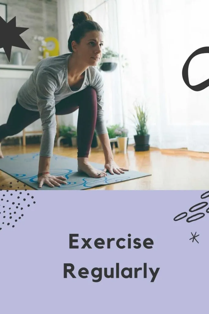 A girl in grey top and maroon bottom doing yoga A girl in grey top and maroon bottom doing yoga - Health Hacks
