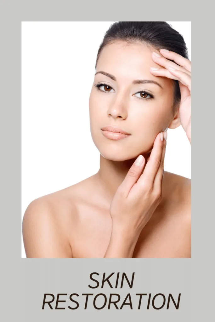 A girl is showing her perfect skin A girl is showing her perfect skin - Care for Your Skin