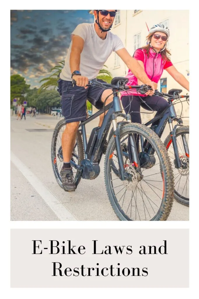 A couple is riding e-bikes A couple is riding e-bikes - Electric Bikes