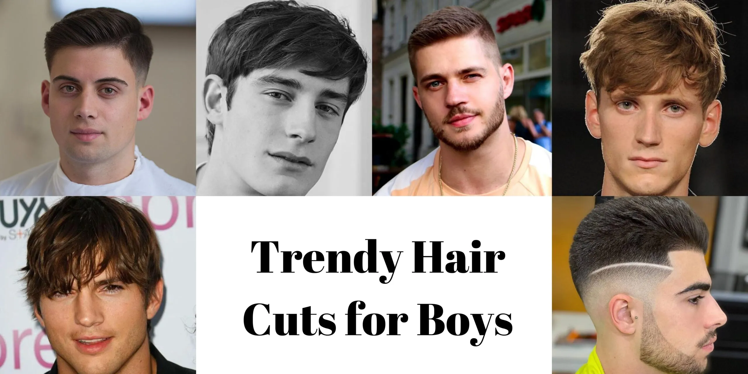 Trendy Hair Cuts for Boys