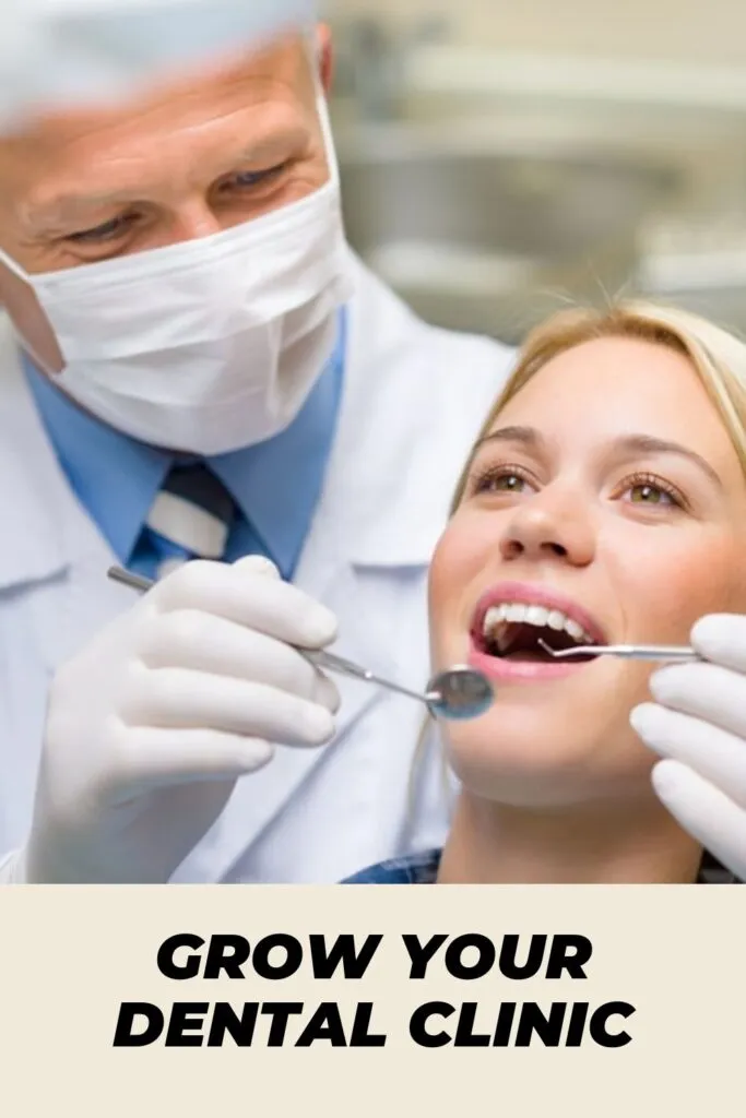 A doctor is treating a patient's tooth A doctor is treating a patient's tooth - Grow your dental clinic