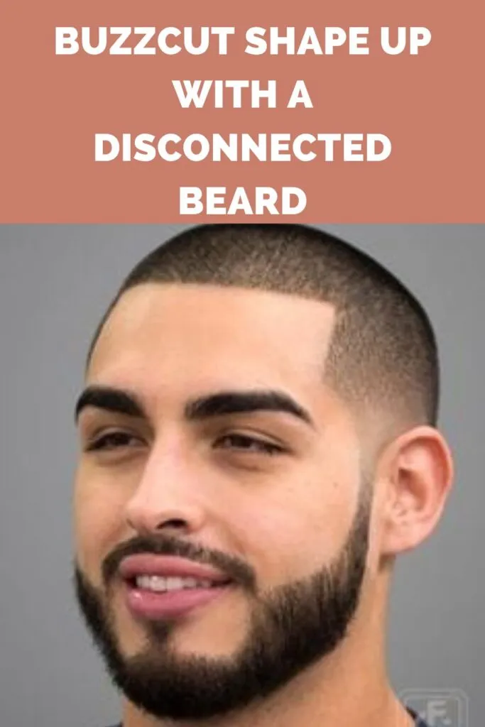 buzz cut shaped with connected beard haircut buzz cut shaped with connected beard haircut - Men Hairstyles 2022