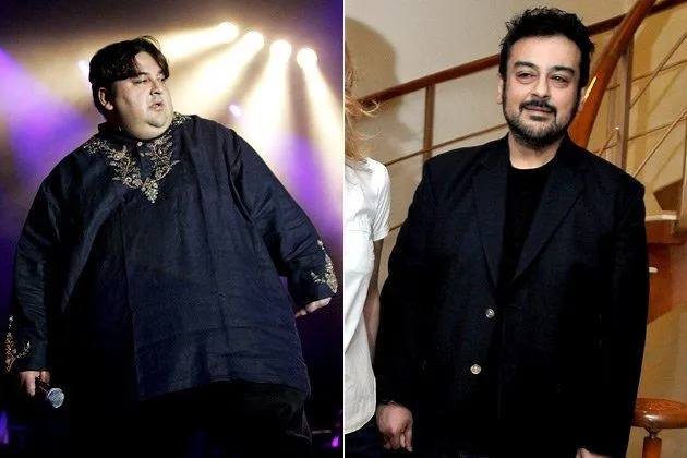 Adnan Sami before and after pics of weight loss Adnan Sami before and after pics of weight loss - Adnan Sami weight loss journey