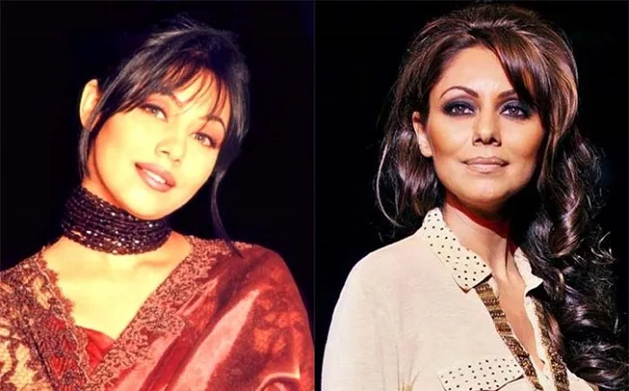Gauri Khan before and after pics of cosmetic surgery Gauri Khan before and after pics of cosmetic surgery - bollywood actresses plastic surgery