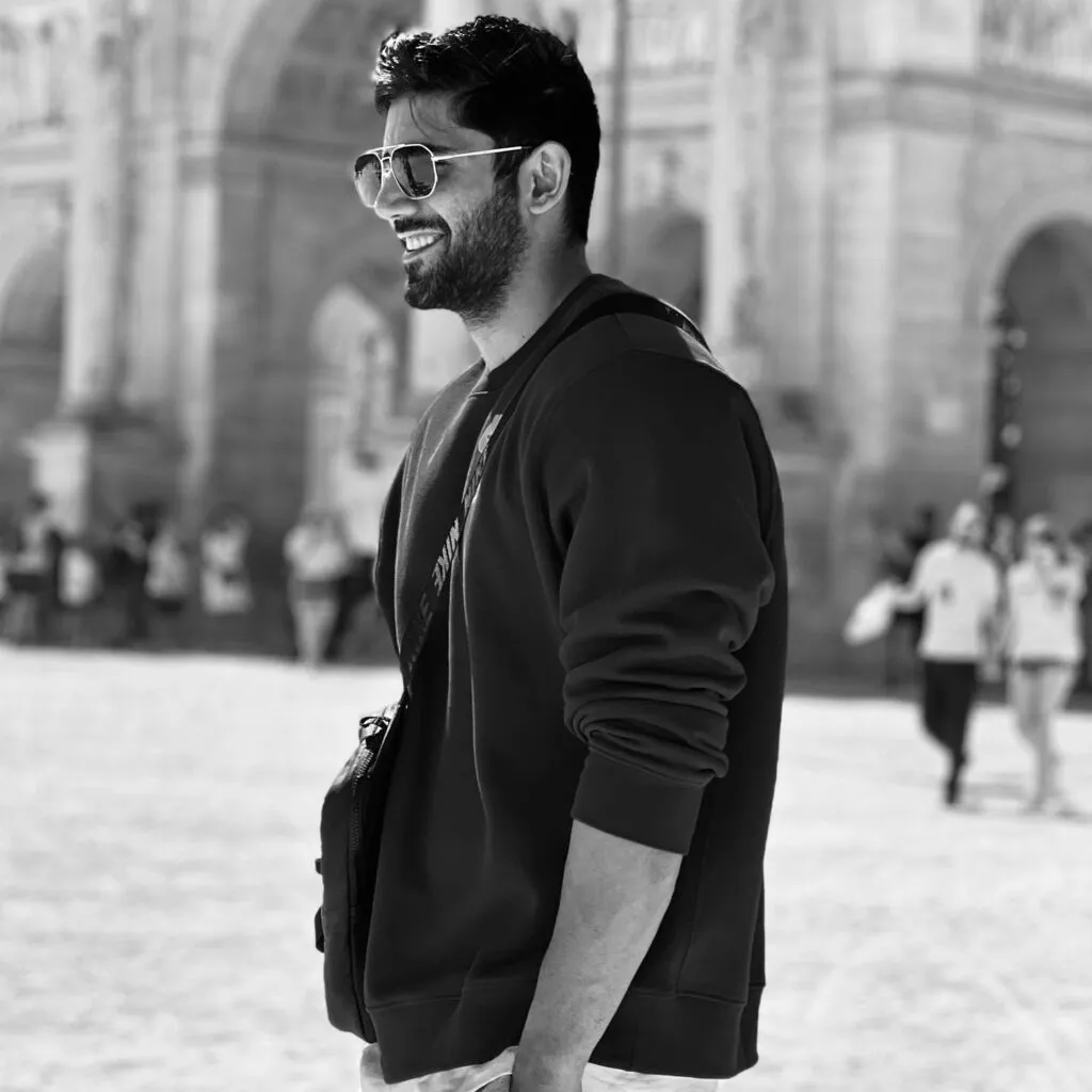 Varun Sood in black hoodie with white shorts and goggles posing for camera Varun Sood in black hoodie with white shorts and goggles posing for camera - most handsome tv actors indian