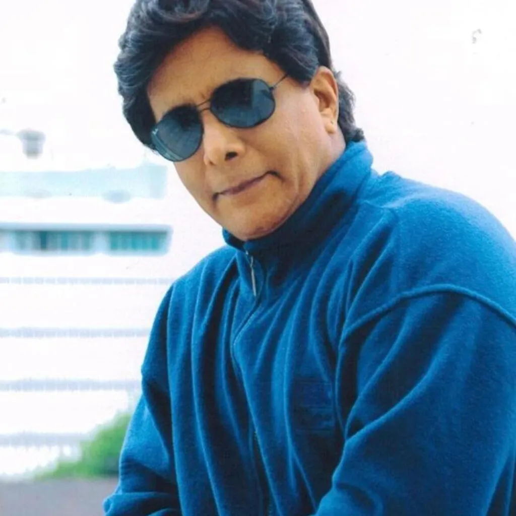 Salim Ghouse in blue high neck pullover and goggles Salim Ghouse in blue high neck pullover and goggles - indian actors who died in 2022