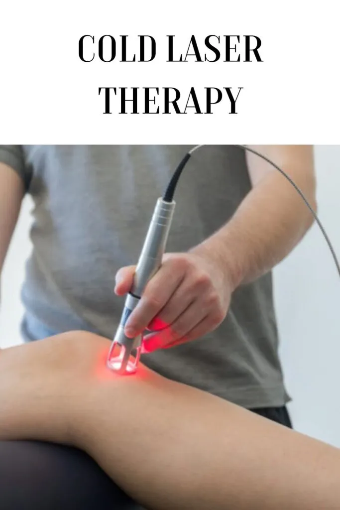 Cold Laser Therapy & How it Helps Relieve Pain 1 Doctor is healing a patient with Cold Laser Therapy - Cold Laser Therapy