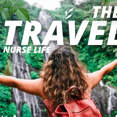 The Best Travel Nurse Life Travel Nurse Life - girl spreading her both hands in green