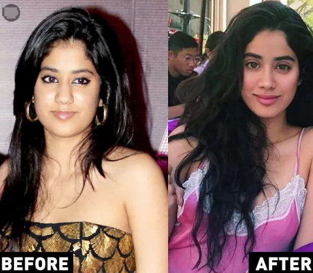 Bollwyood actress Janhvi Kapoor Weight Loss Transformation