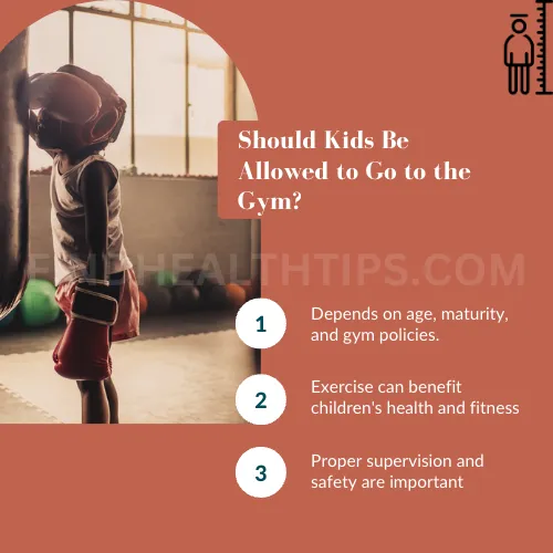 Should Kids Be Allowed to Go to the Gym?