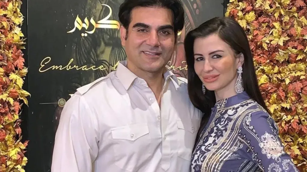 Arbaaz Khan and Giorgia Andriani
