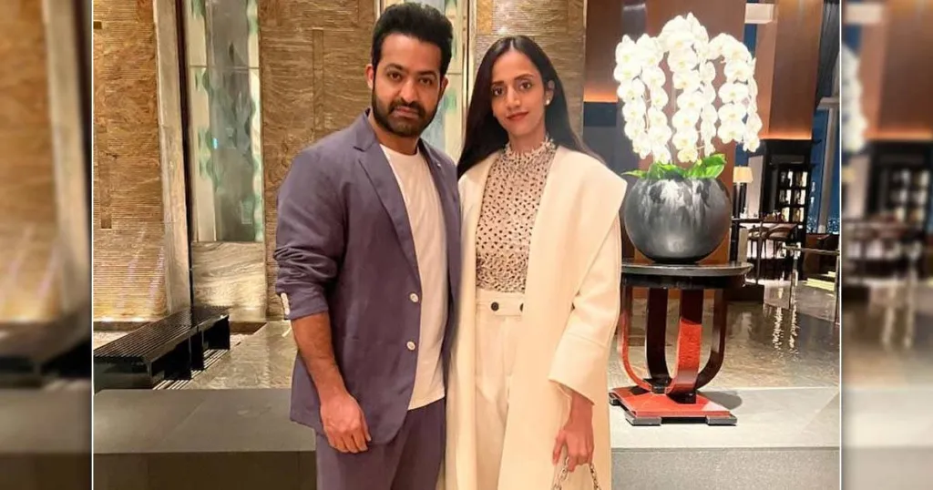 Lakshmi Pranathi and Jr. NTR couple