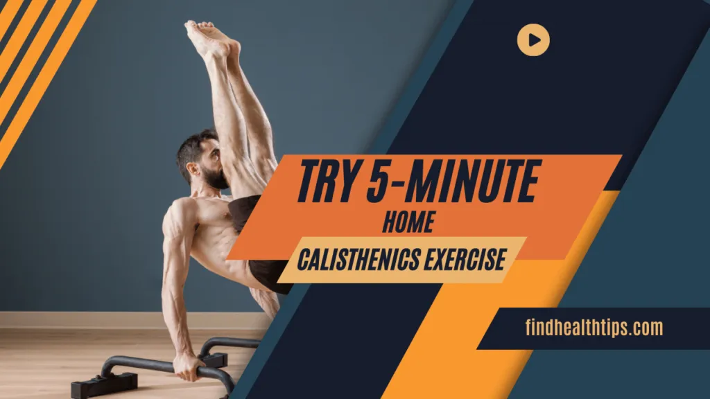 Feeling an Afternoon Energy Slump? Try 5-Minute At-Home Calisthenics