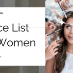 indulge salon price list women