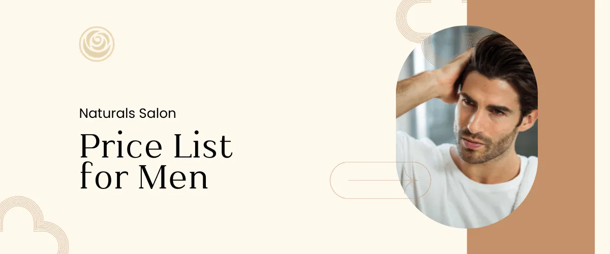 naturals price list for men