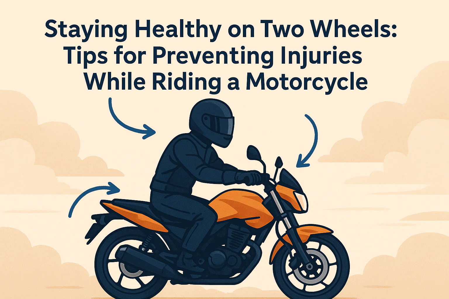 Staying Healthy on Two Wheels: Tips for Preventing Injuries While Riding a Motorcycle